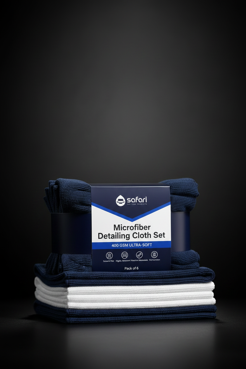 Microfiber Detailing Cloth Set