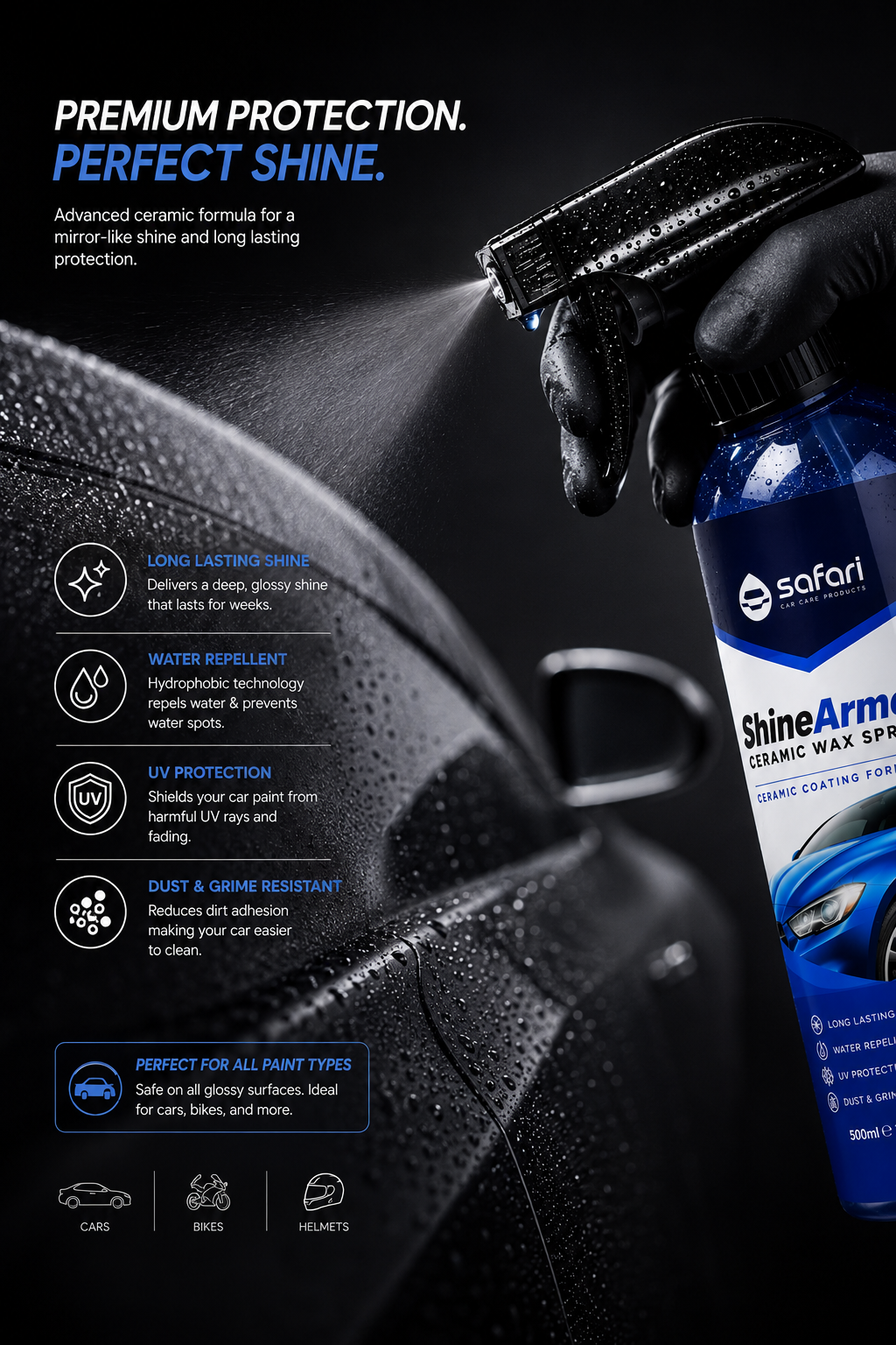 ShineArmor — Ceramic Shield Wax Spray