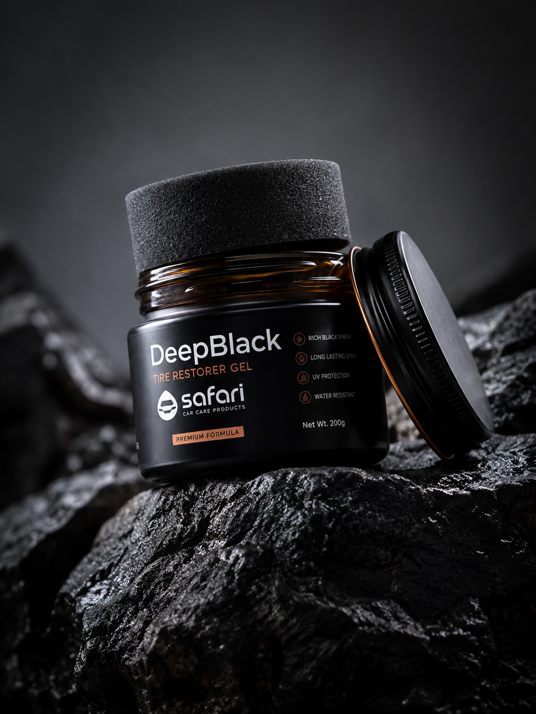 DEEP BLACK — Tire & Trim Restorer