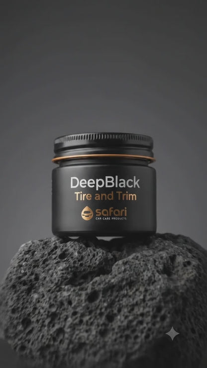 DEEP BLACK — Tire & Trim Restorer
